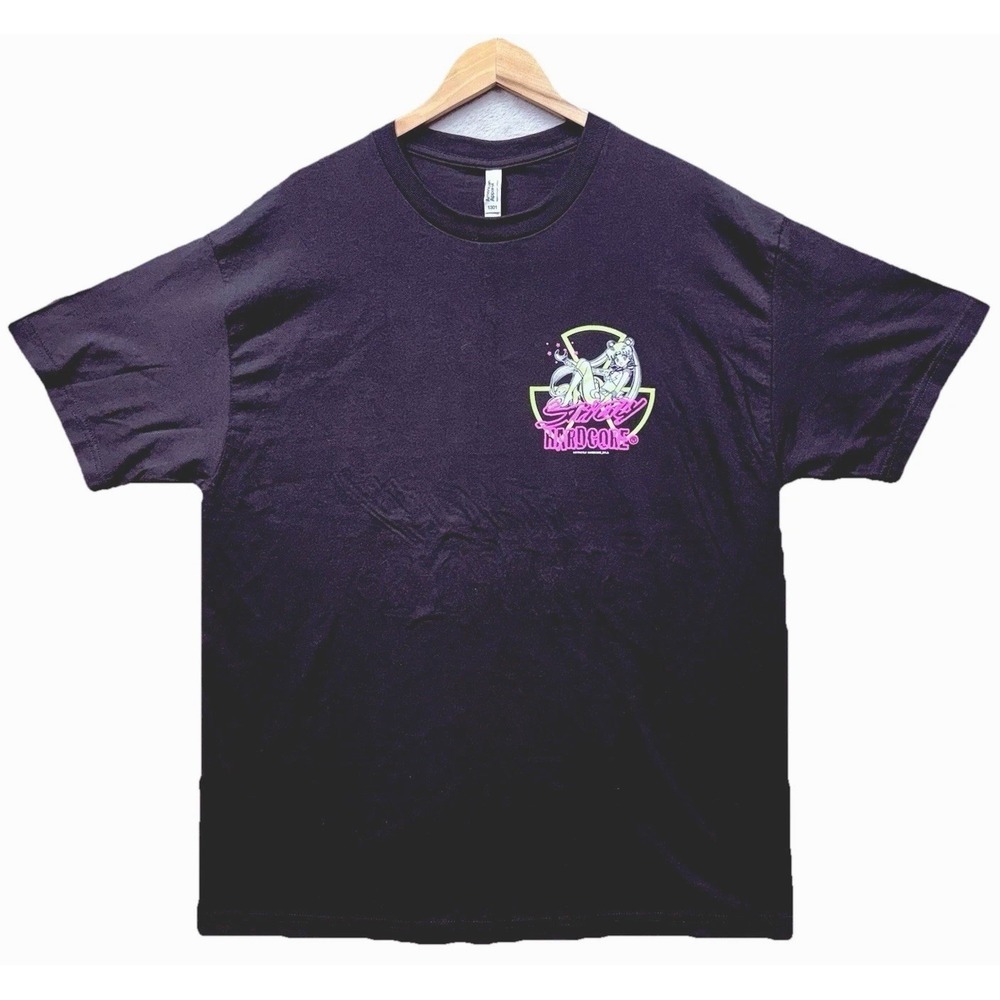 Strictly Hardcore Underground Rave EDM T-shirt Size XL Sailor Moon Dancing - Picture 2 of 11